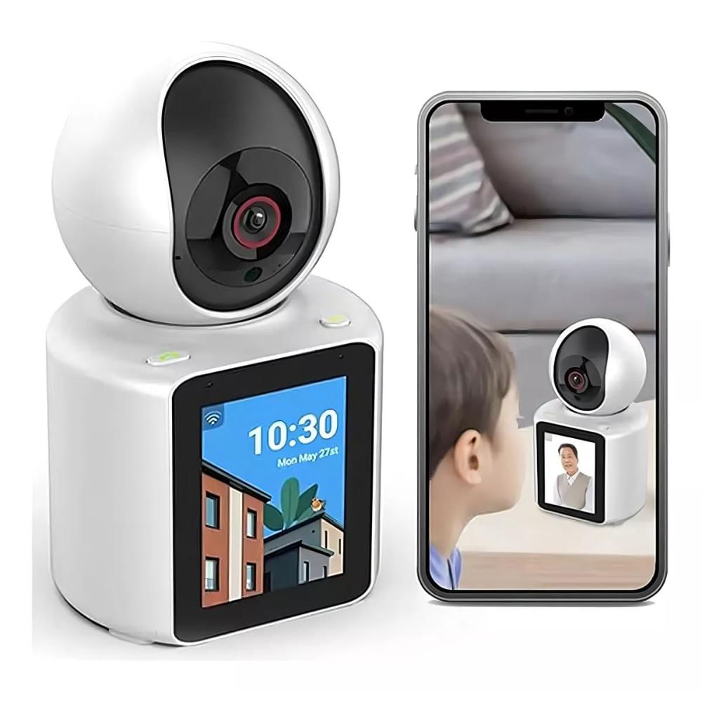 Camara De Seguridad Wifi Ip Con Pantalla Videollamada Camara De Seguridad Wifi Ip Con Pantalla Videollamada