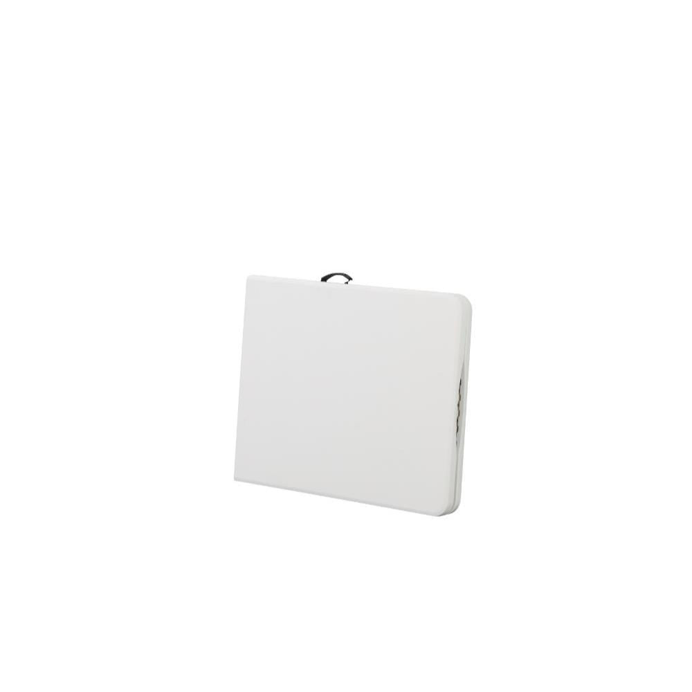 Mesa Auxiliar De Sala Plegable Print, Blanco, Con Patas Metálicas img #3