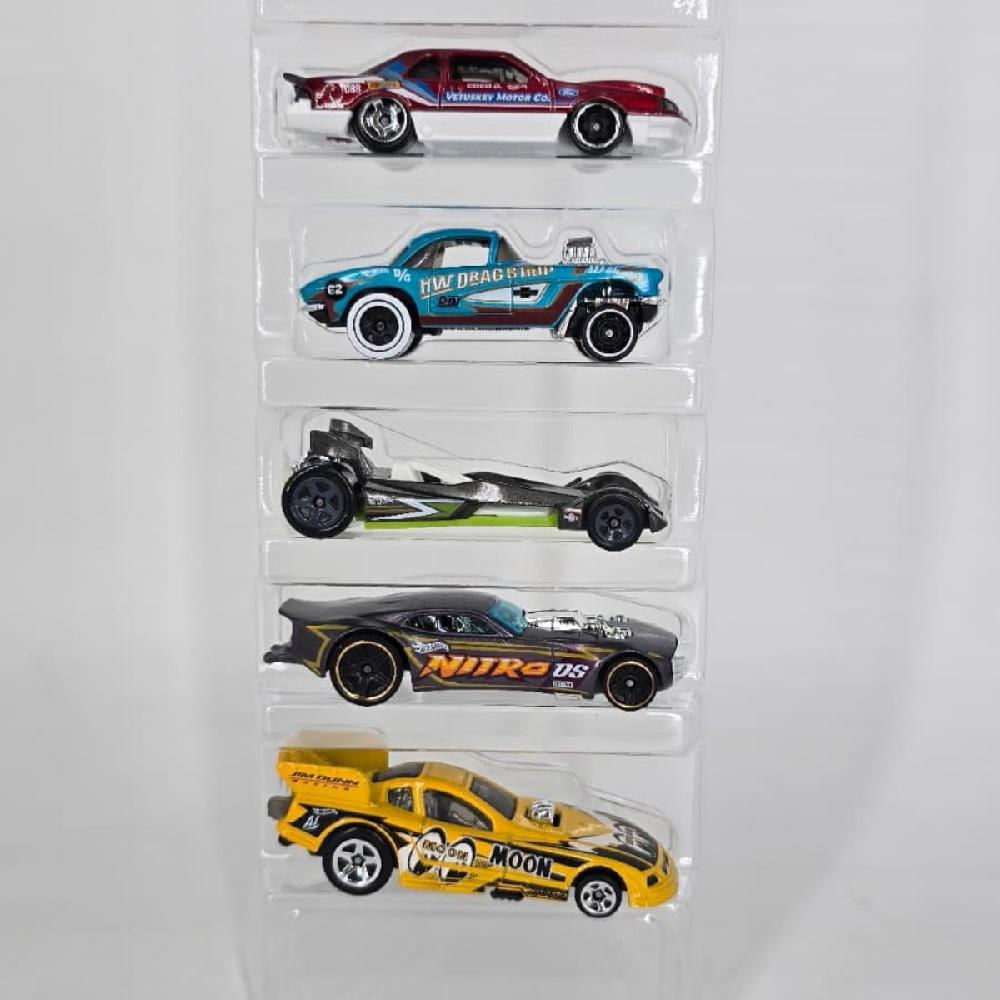 Hot Wheels X 5 Carros Coleccionables Originales Hw Drag Strip img #2