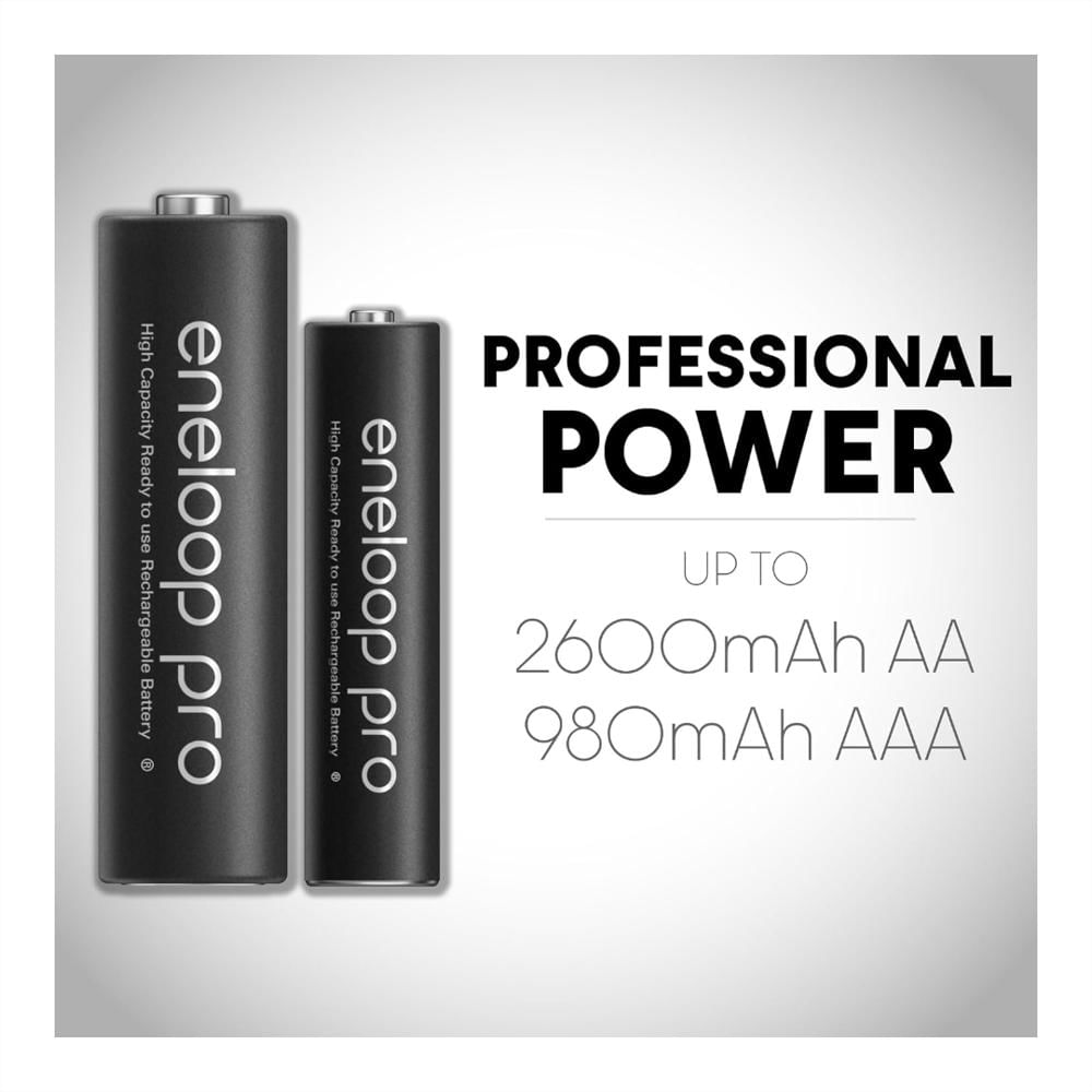 Baterías Panasonic Eneloop Pro Aa X24 img #2