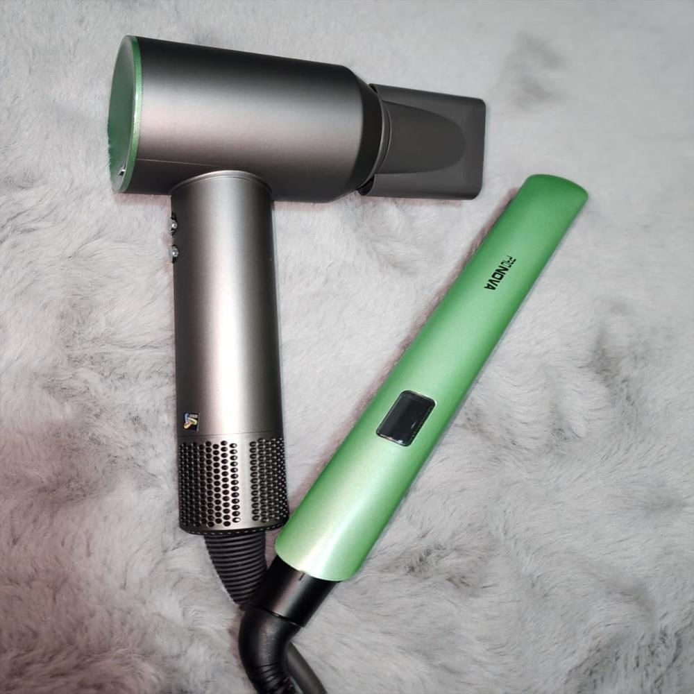 Set De Alisadora Y Secador Shine Therapy Con Aguacate Y Macadamia img #2