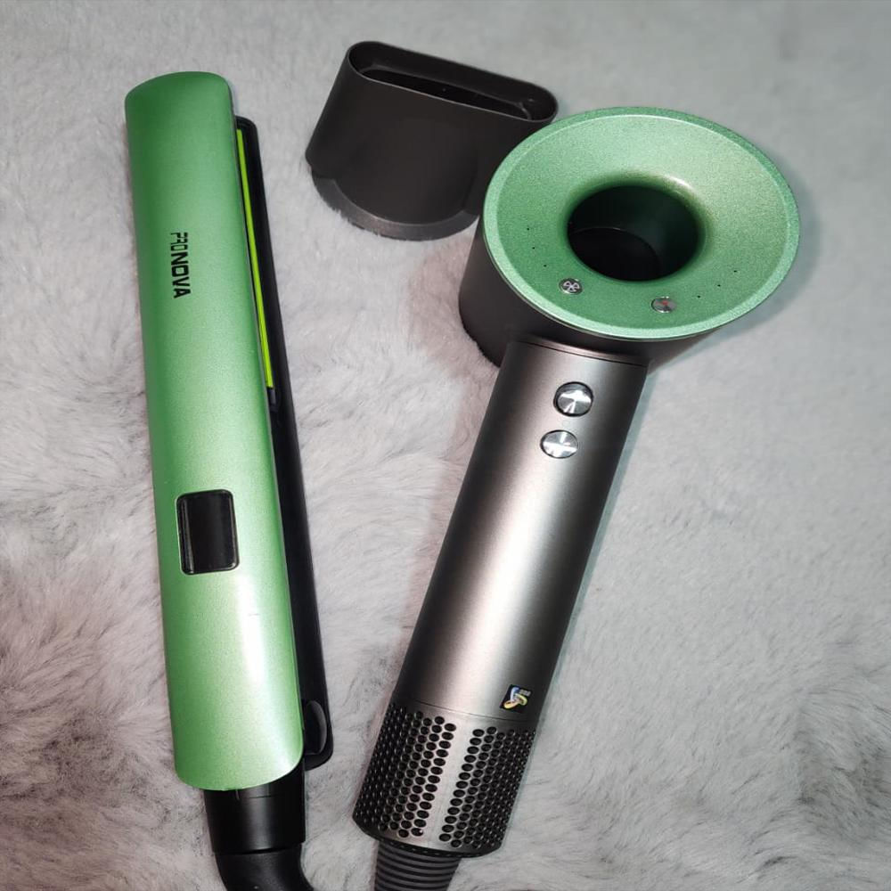 Set De Alisadora Y Secador Shine Therapy Con Aguacate Y Macadamia img #3