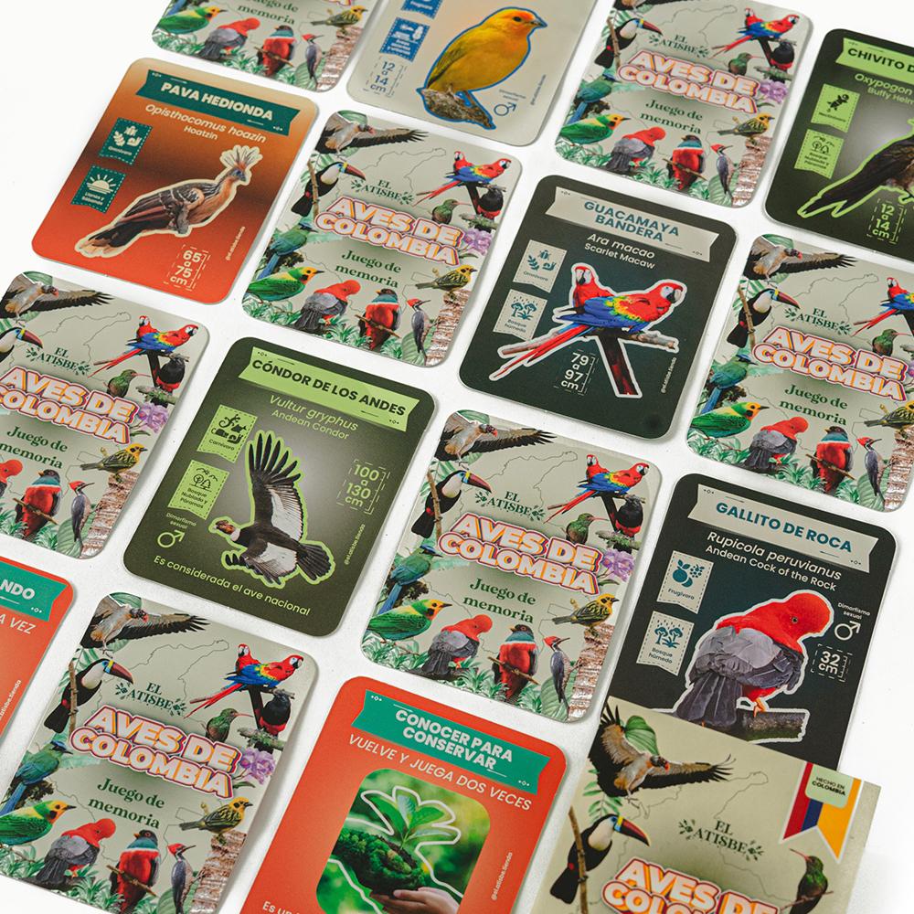Juego De Memoria Aves De Colombia img #2