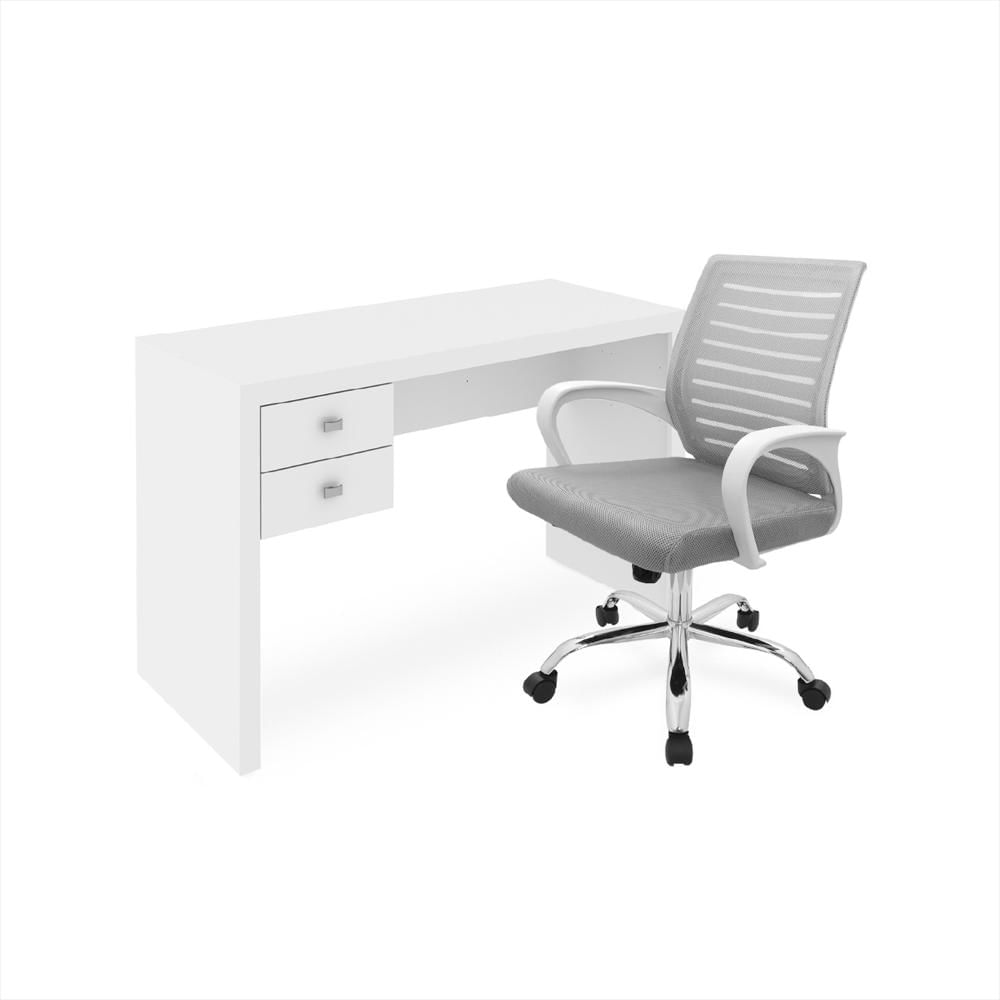 Set De Escritorio Y Silla De Oficina Chicago Bonno img #1