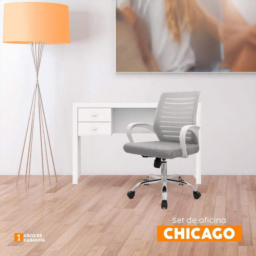 Set De Escritorio Y Silla De Oficina Chicago Bonno img #5