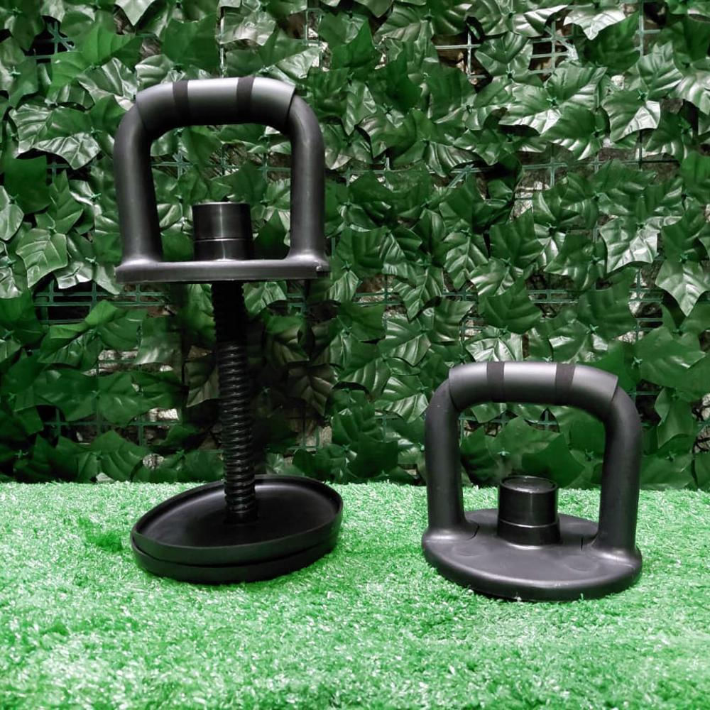 Kit Pesas Mancuernas 35 Kg Hierro Ab Roller + Rusa Ajustable img #3