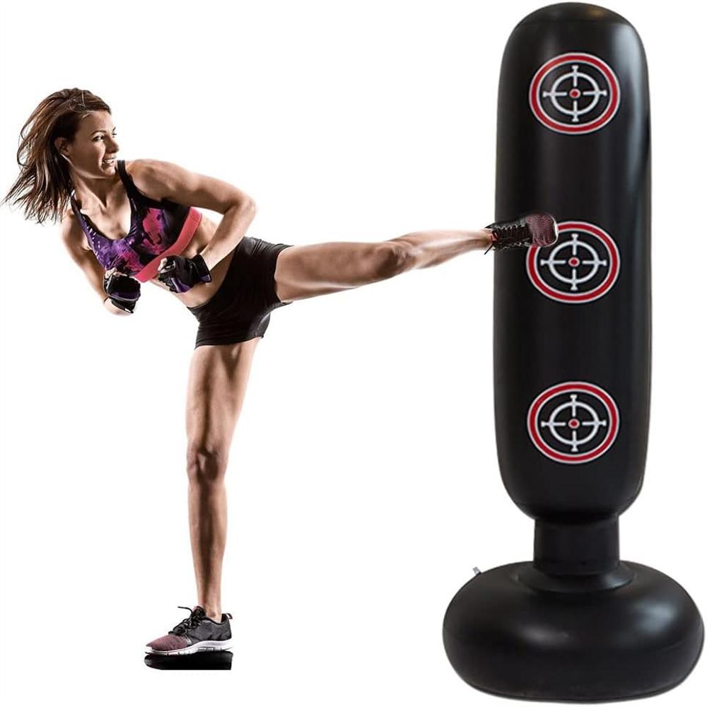 Saco De Boxeo Inflable Para Entrenamientos De 160 Cm Mma img #1