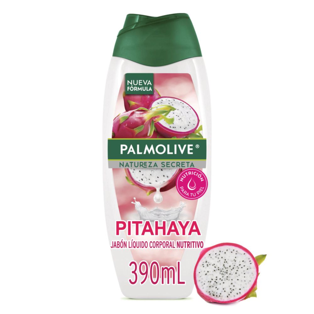 Jabón líquido para cuerpo PALMOLIVE natureza secreta pitahaya (390  ml)