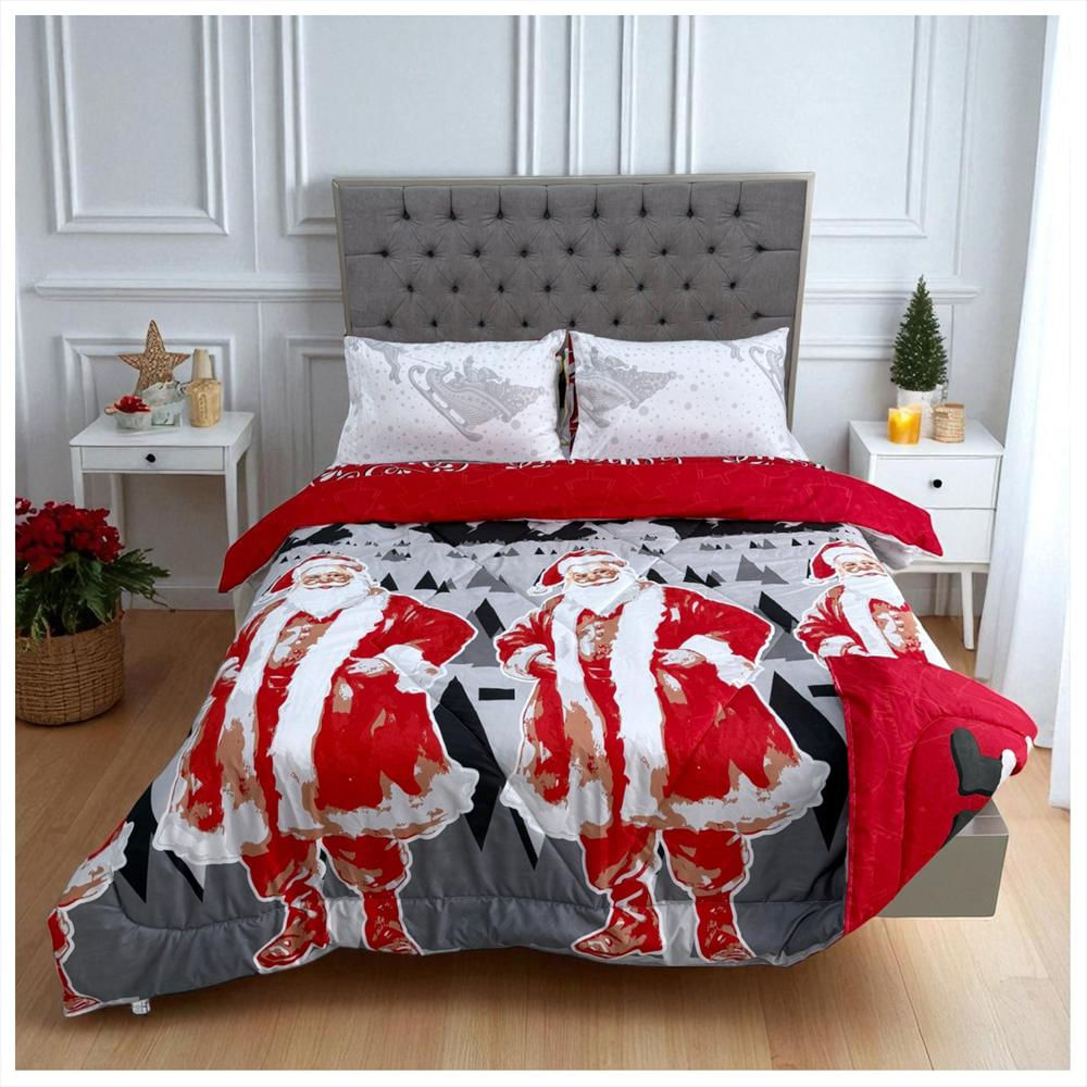 Edredón Doble Faz Navidad Cama Doble 7271 img #1
