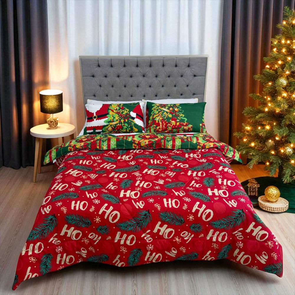 Edredón Doble Faz Navidad Cama Doble 7268 img #1