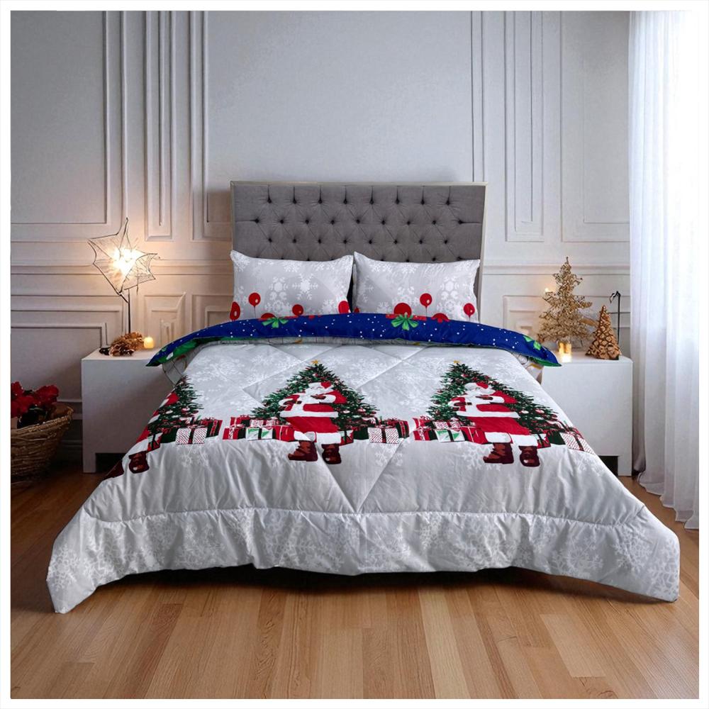 Edredón Doble Faz Navidad Cama Doble 7269 img #1