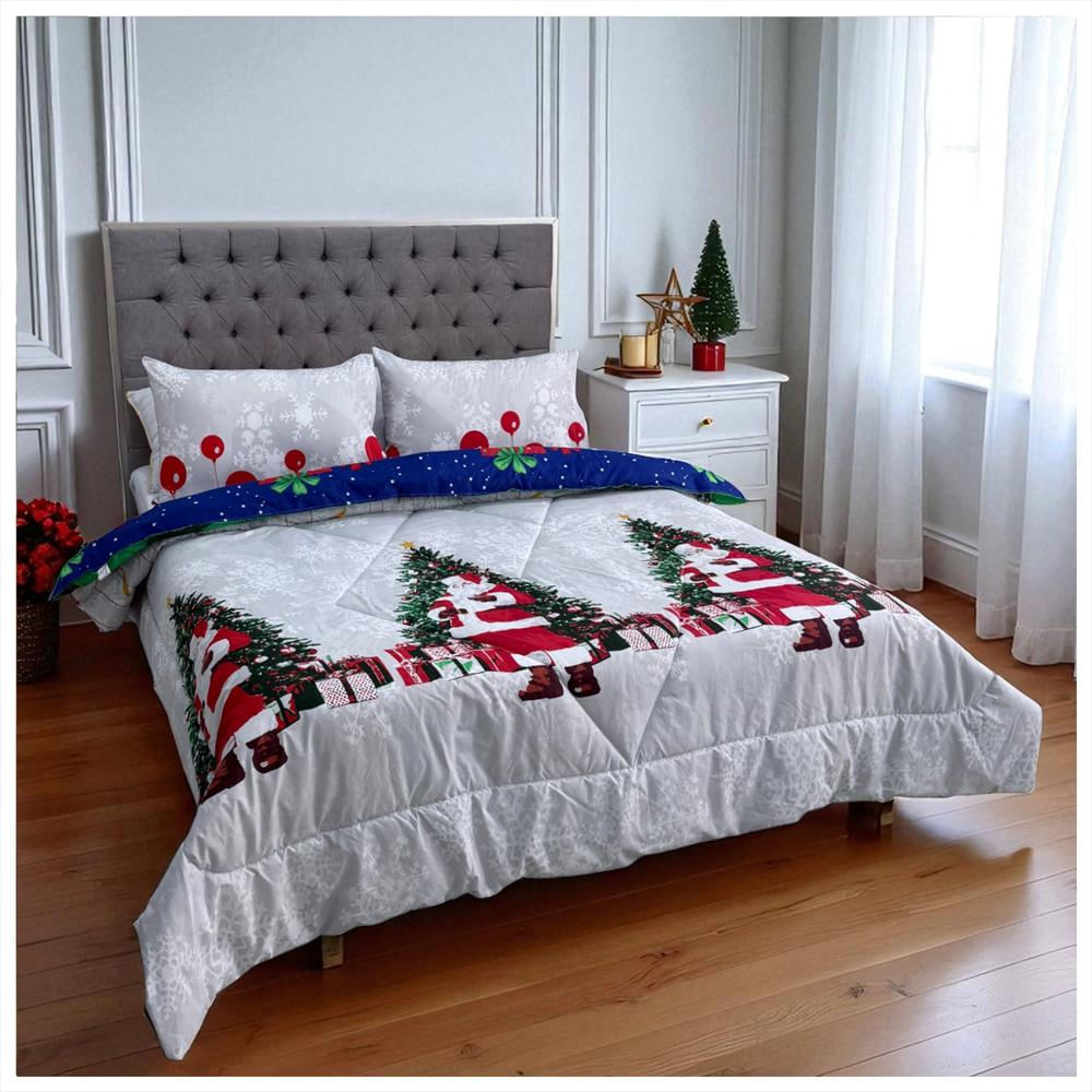 Edredón Doble Faz Navidad Cama Doble 7269 img #3