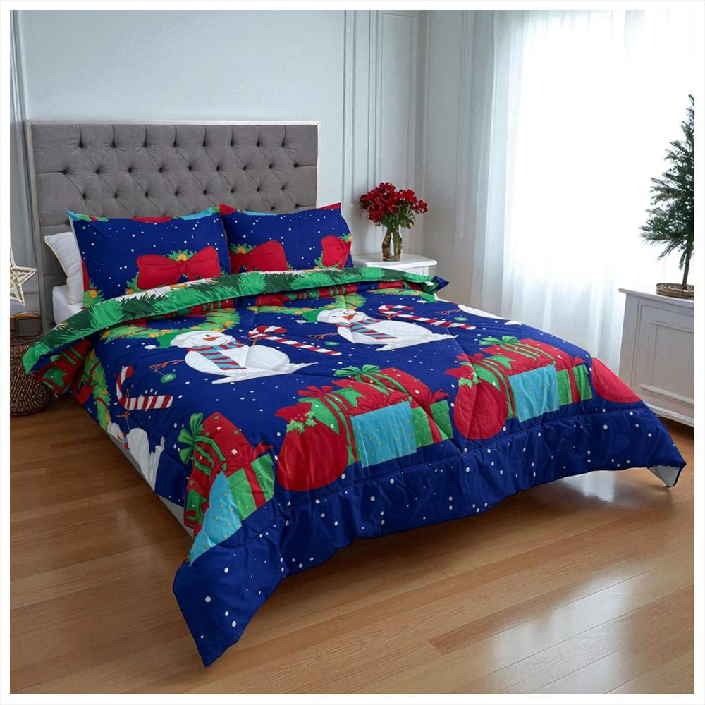 Edredón Doble Faz Navidad Cama Doble 7269 img #4