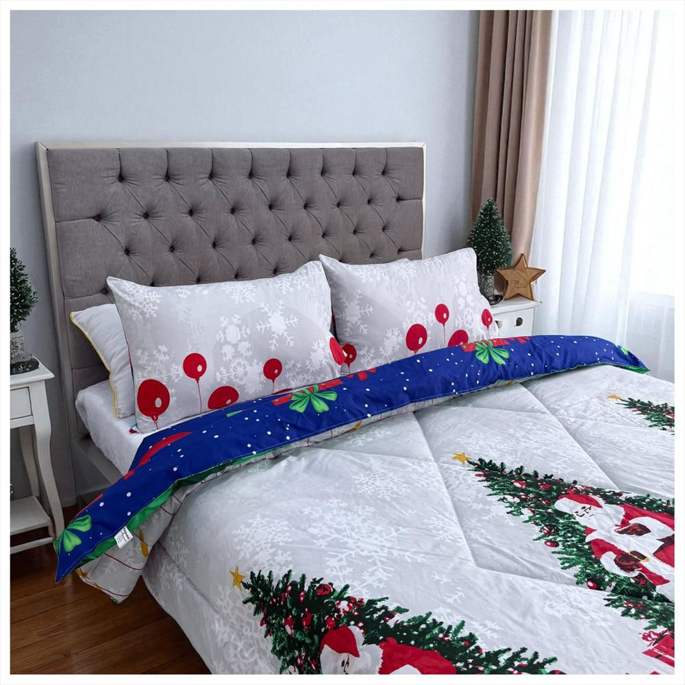 Edredón Doble Faz Navidad Cama Doble 7269 img #5