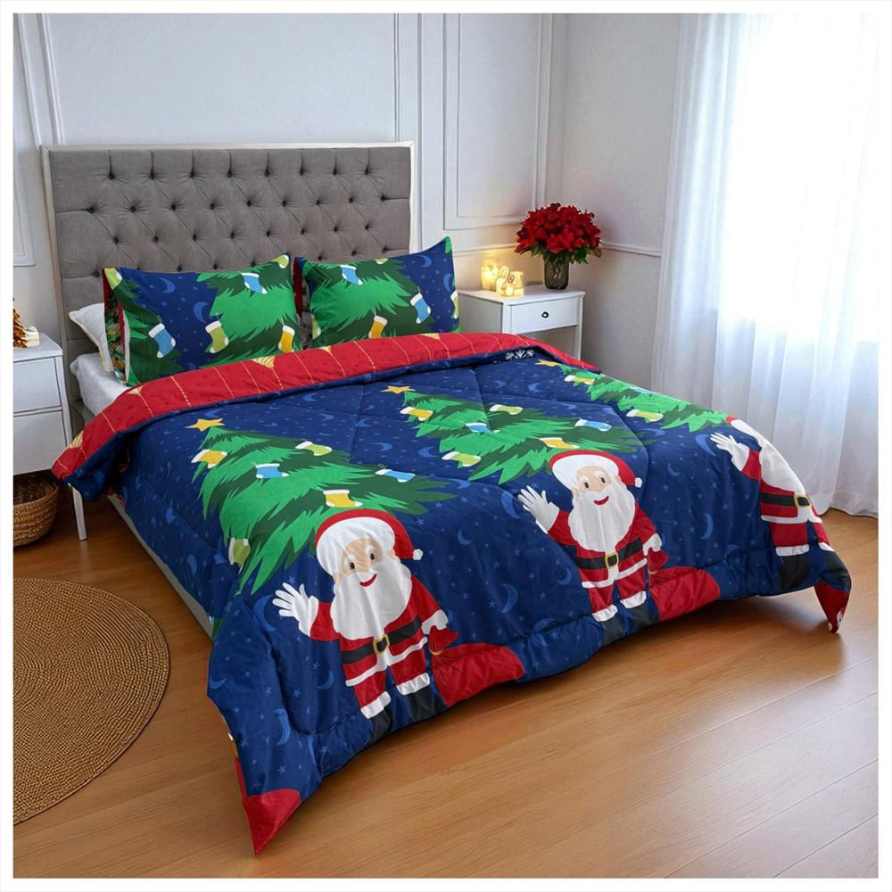 Edredón Doble Faz Navidad Cama Doble 7270 img #3