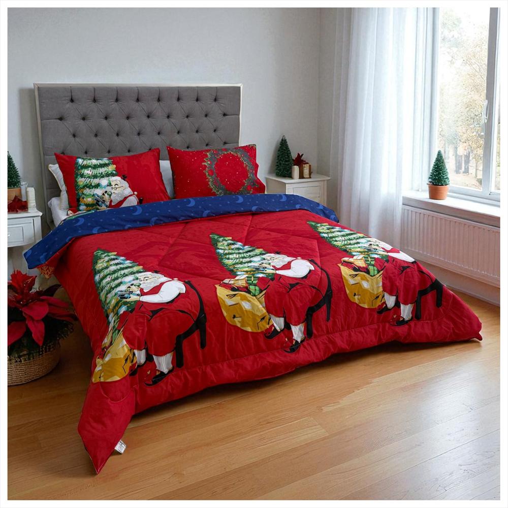 Edredón Doble Faz Navidad Cama Doble 7270 img #4