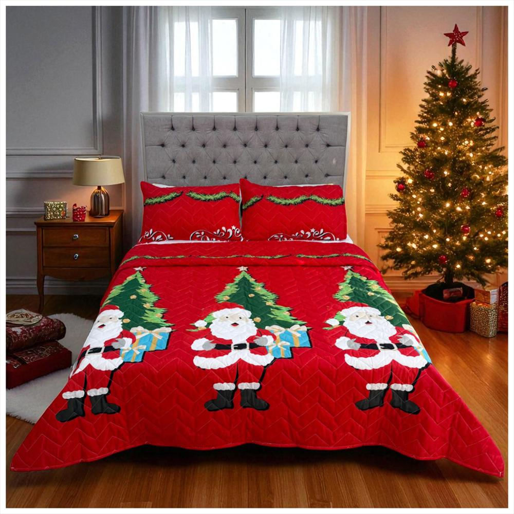 Edredón Unifaz Navidad Cama Doble 8123 img #1
