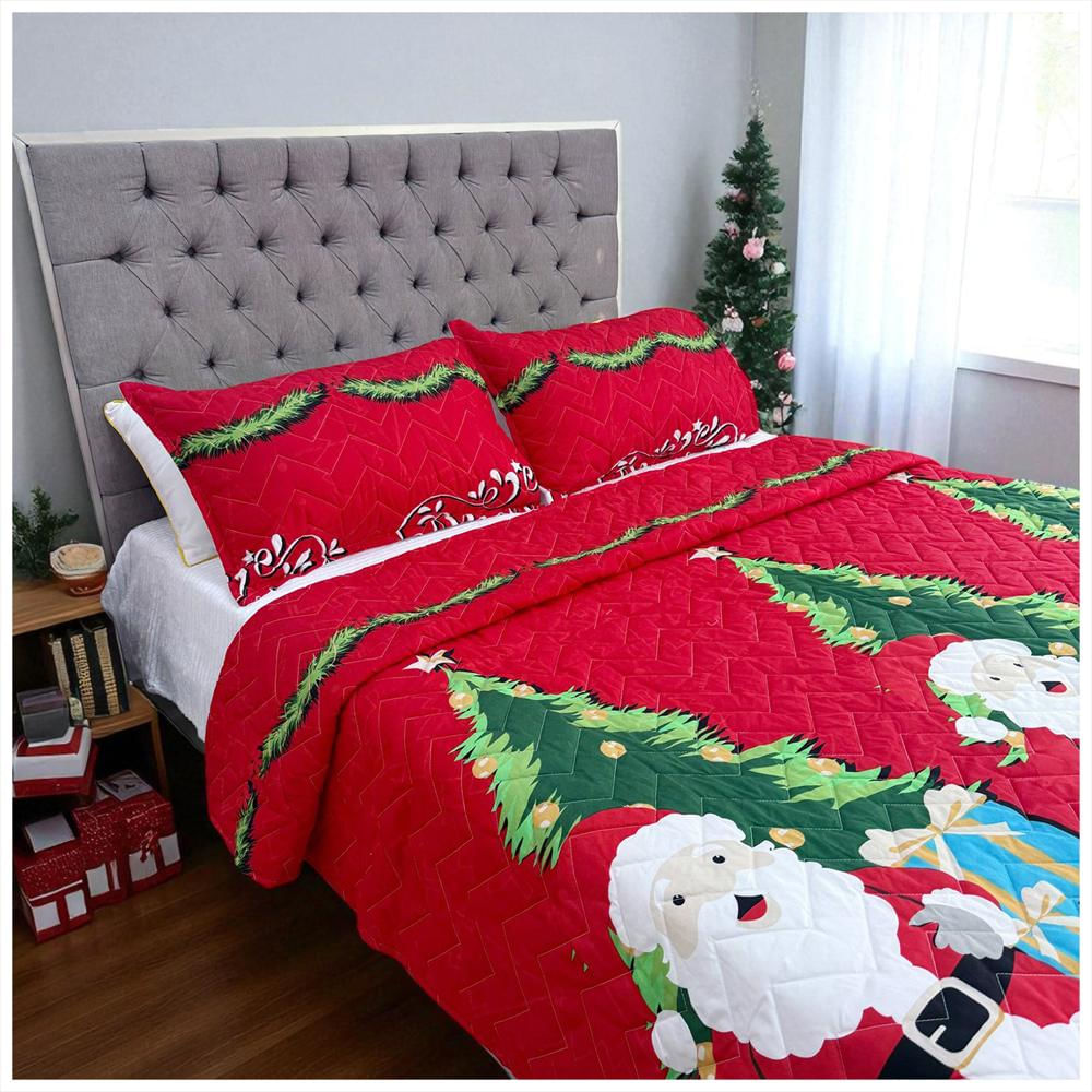 Edredón Unifaz Navidad Cama Doble 8123 img #3