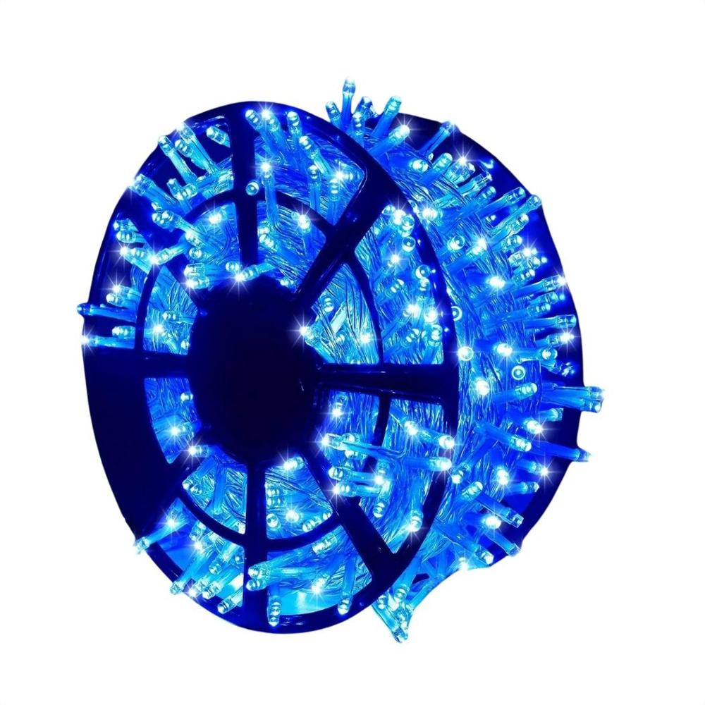 Extensión Luz Led Lineal Azul 500 Luces 50 Metros Cable Transparente Ref 1512 img #2