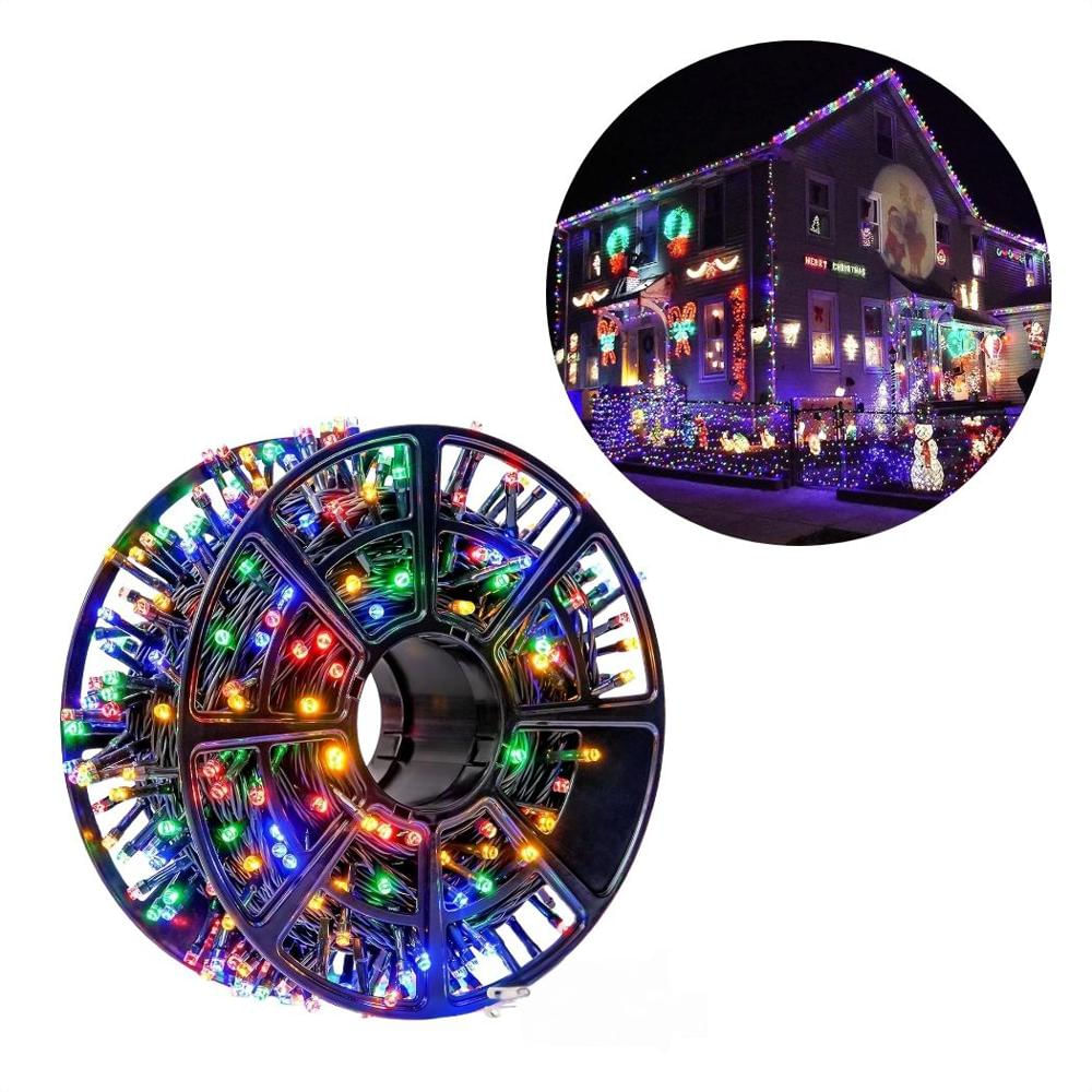 Extensión Luz Led Lineal Color 500 Luces 50 Metros Cable Verde Ref 1503 img #1