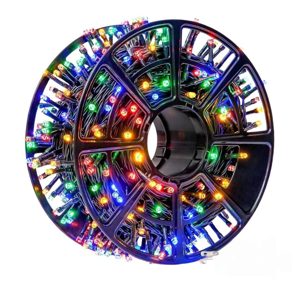 Extensión Luz Led Lineal Color 500 Luces 50 Metros Cable Verde Ref 1503 img #2