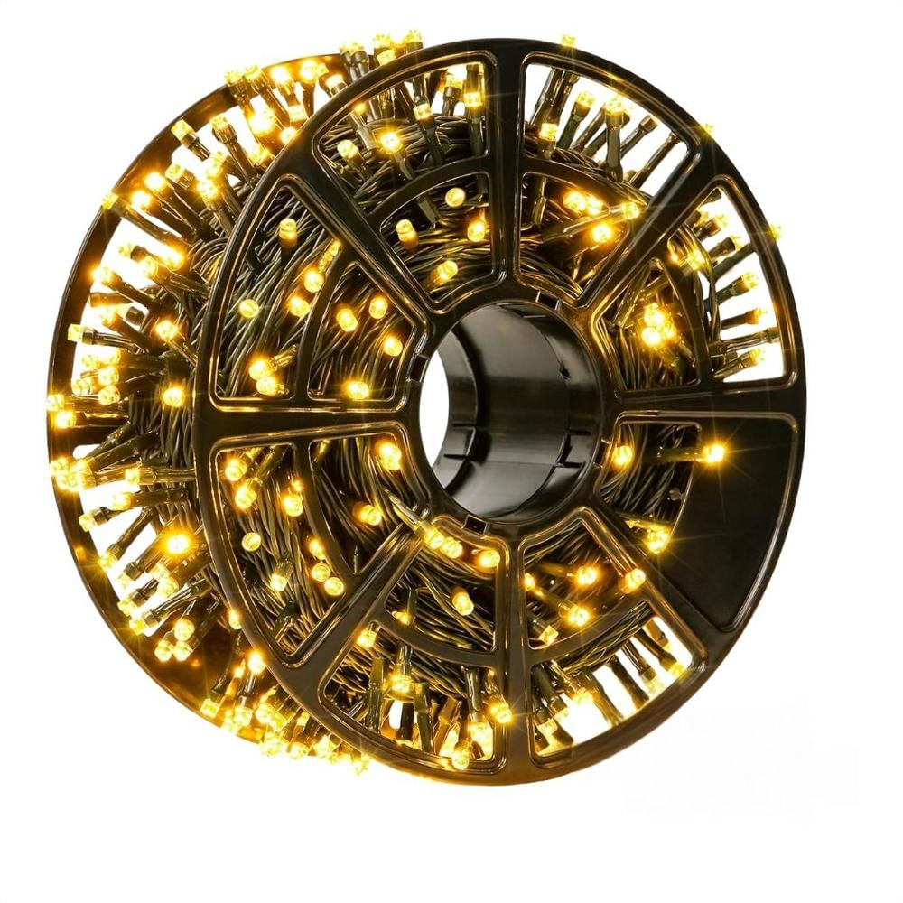 Extensión Luz Led Lineal Cálida 500 Luces 50 Metros Cable Verde Ref 1500 img #2