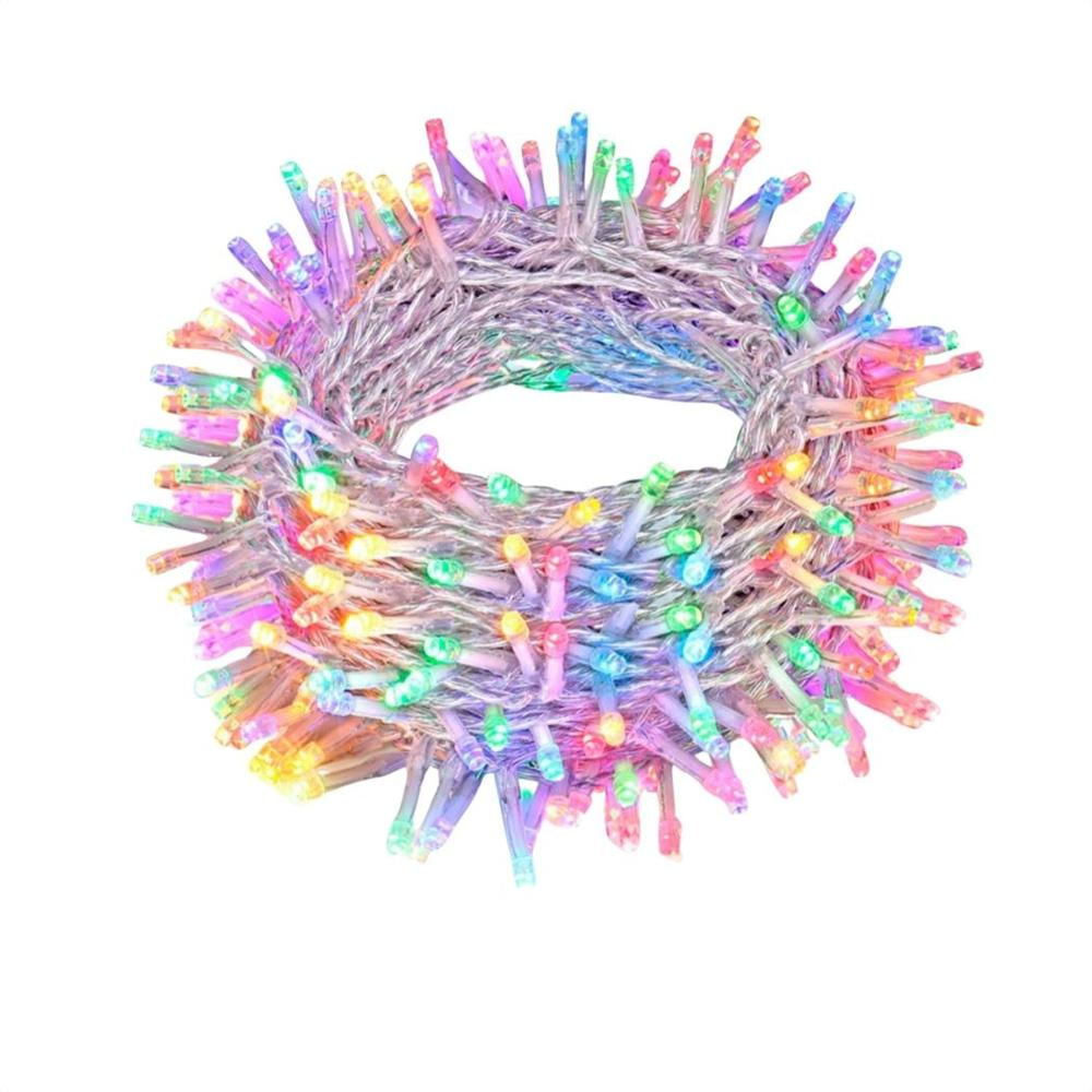 Extensión Luz Led Lineal Color 400 Luces 24 Metros Cable Transp Ref 1493 img #2