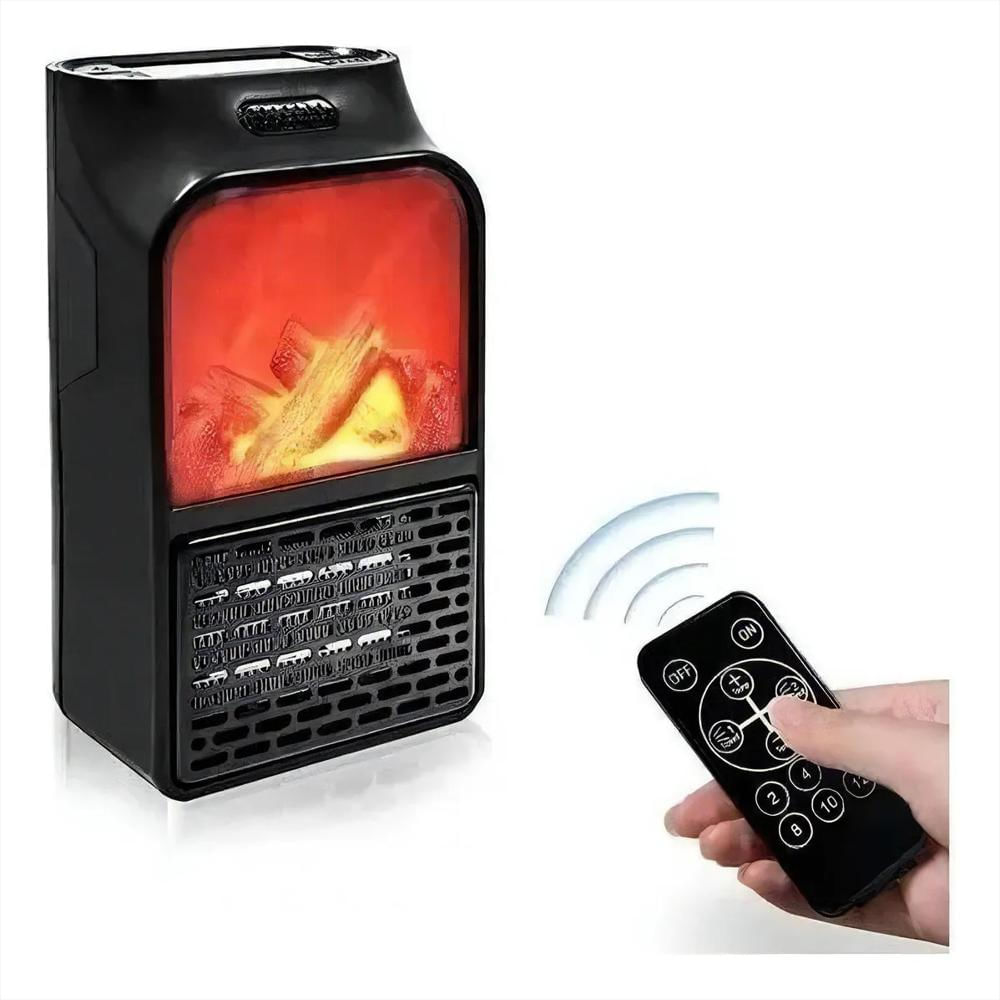 Calentador Chimenea Calefacción Hogar Portátil Con Control img #1