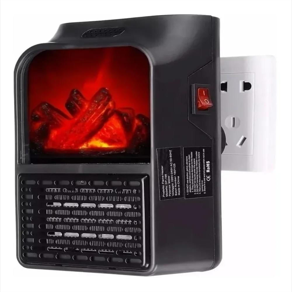 Calentador Chimenea Calefacción Hogar Portátil Con Control img #2