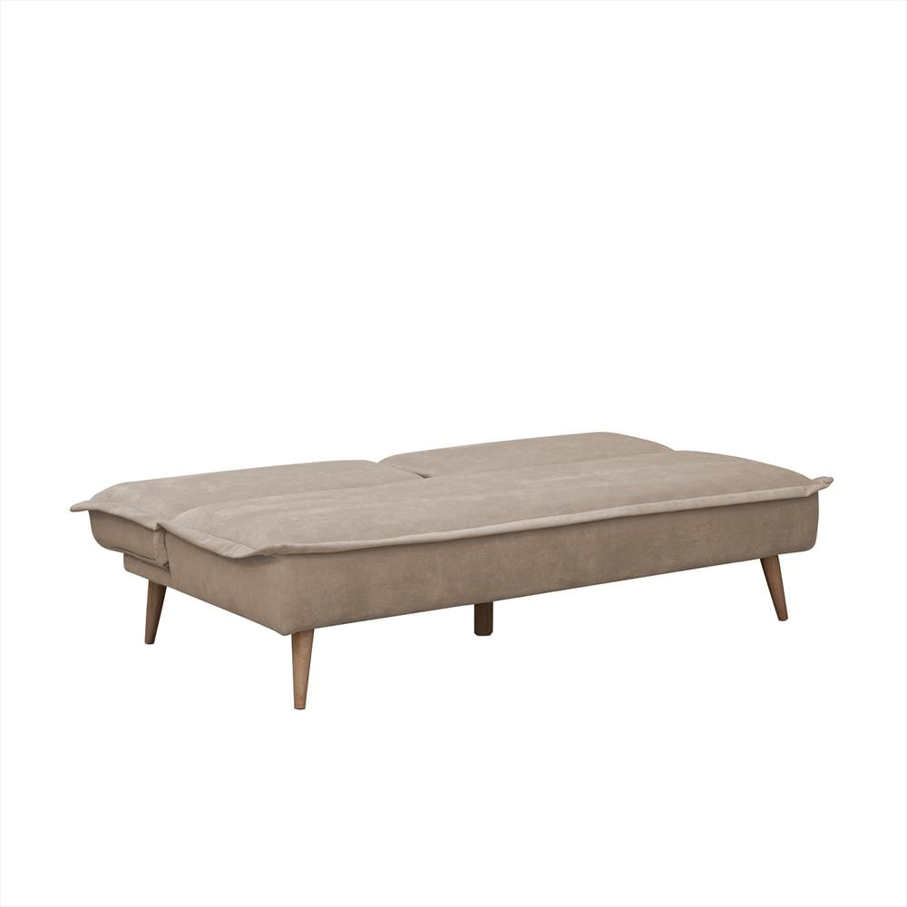 Sofa Cama Dallas Elite Living 80Cm X 180Cm X 90Cm Microfibra Camel img #3