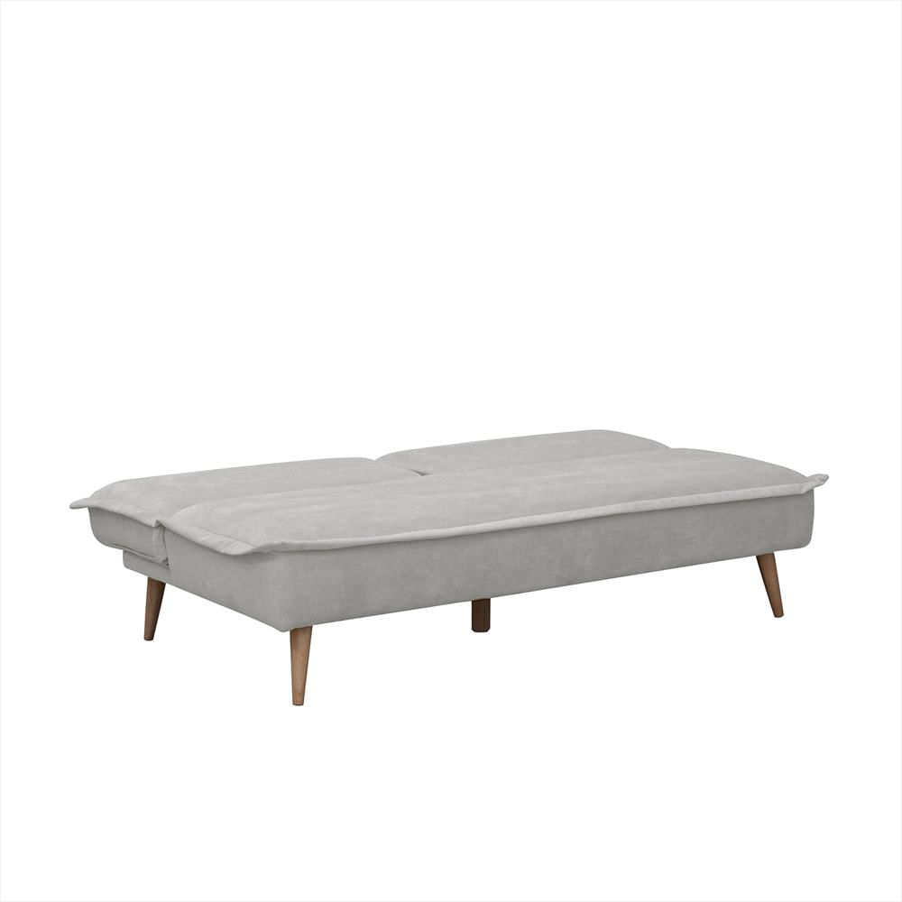 Sofa Cama Dallas Elite Living 80Cm X 180Cm X 90Cm Microfibra Plata img #3