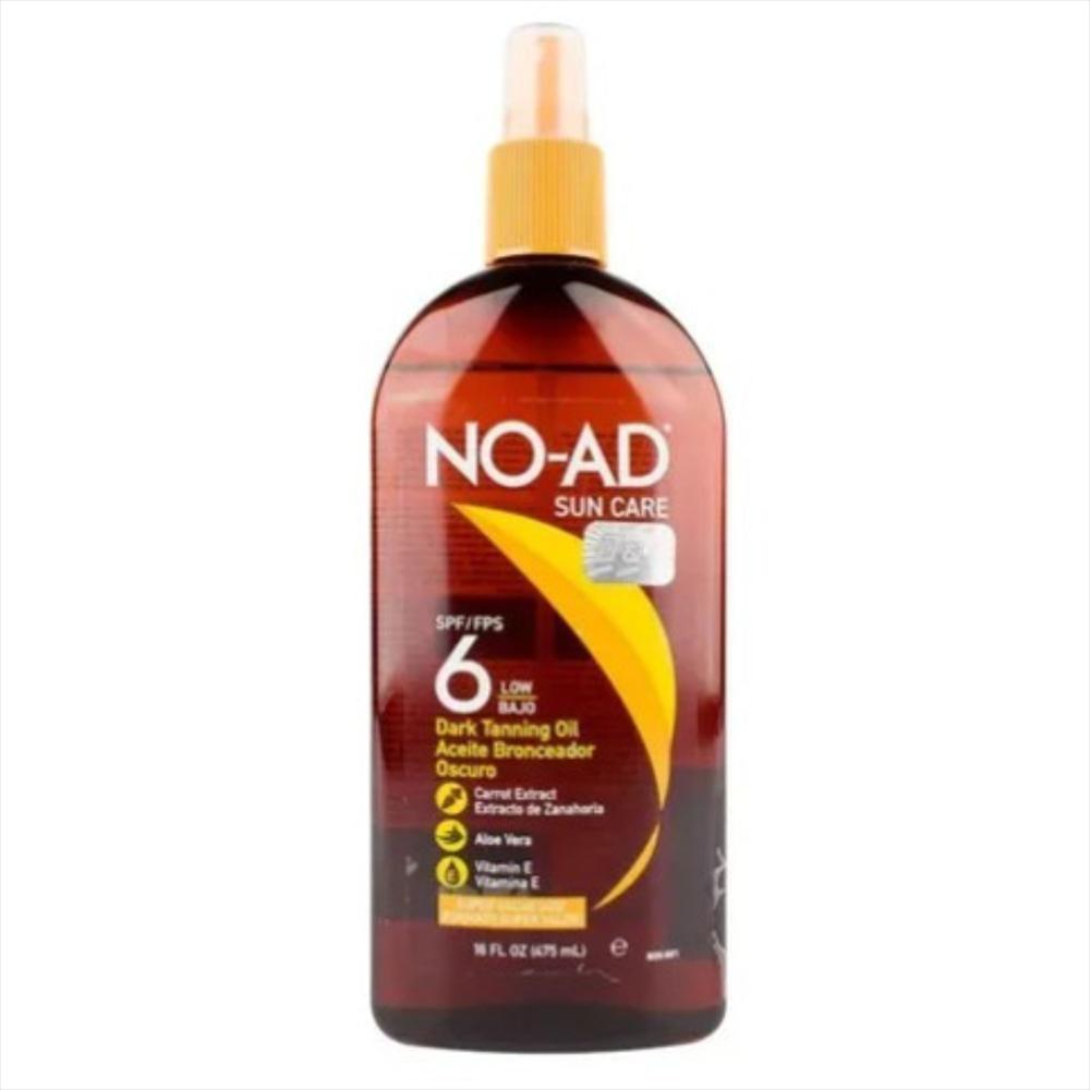 No Ad Sun Care Dark Tanning Oil 8 Spf Fps Baja img #1