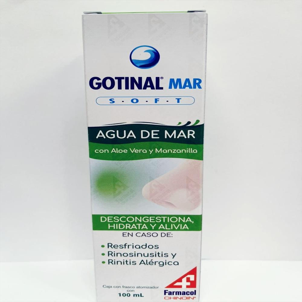 Agua De Mar Gotinal Soft Aloe Vera+Manzanilla Caj 1 Spr 100 Ml img #1