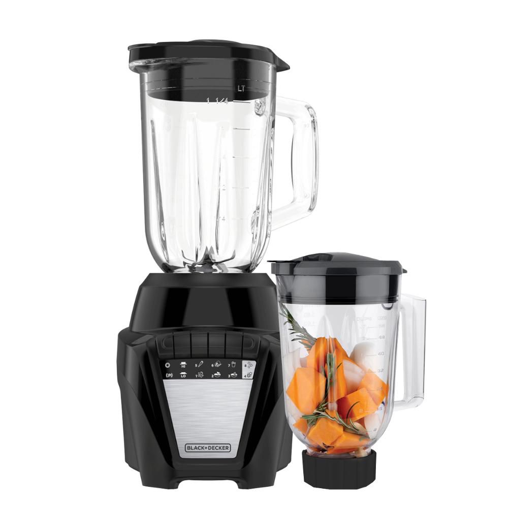 Licuadora BLACK & DECKER  8 VEL + PULSO 700 W NEGRO BL08763BDLA