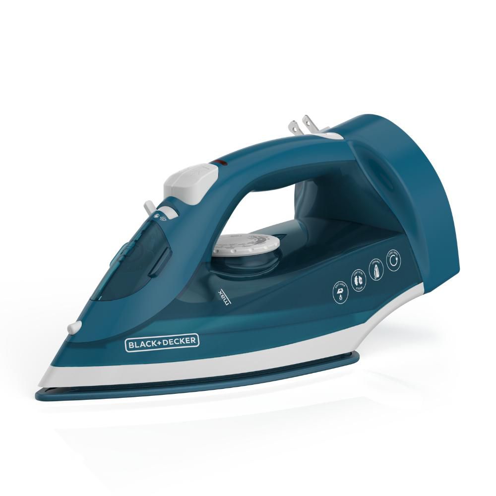 Plancha De Ropa BLACK & DECKER Antiadherente AZUL OSCURO ICR004BLA