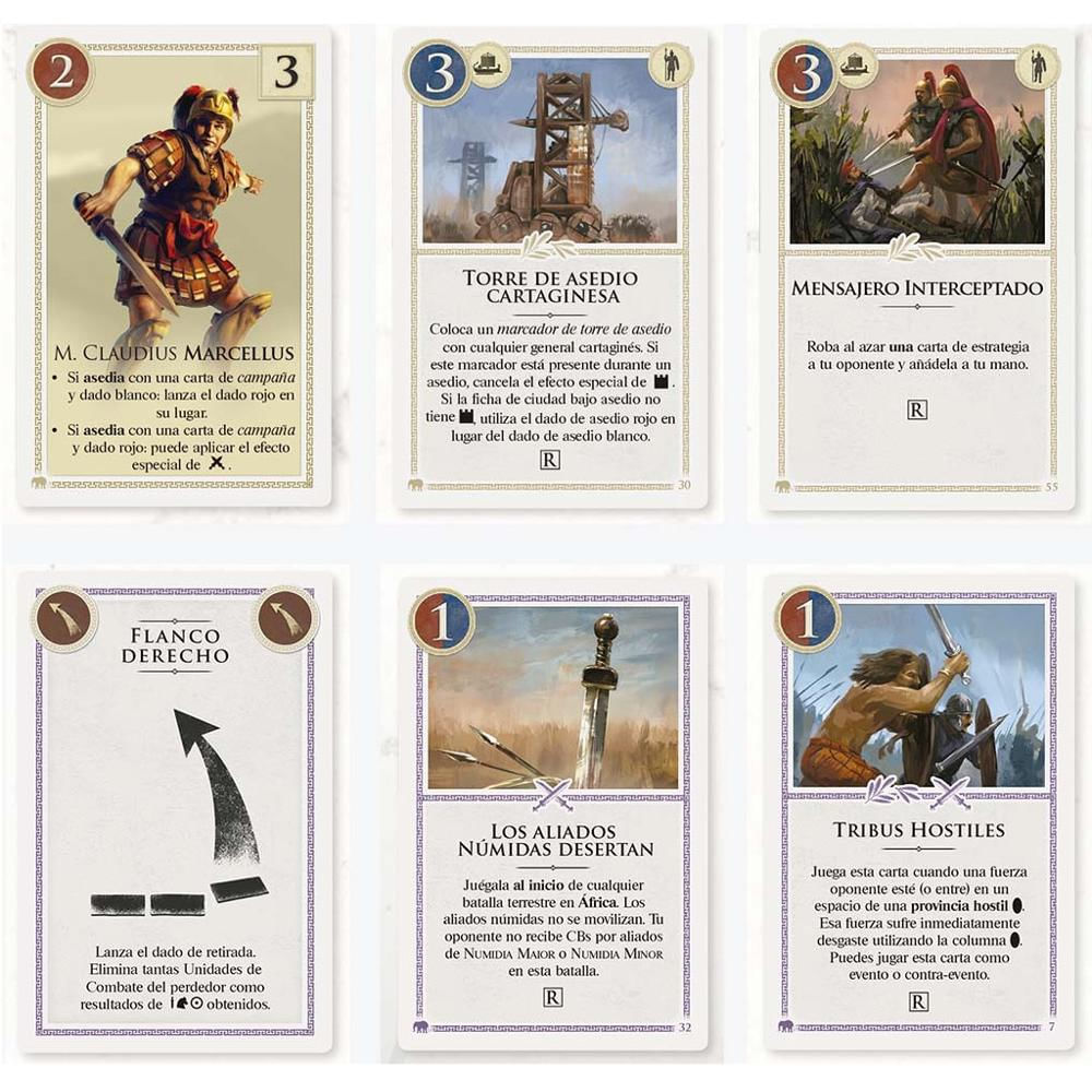 Juego De Mesa Hannibal & Hamilcar Roma Vs Cartago img #5