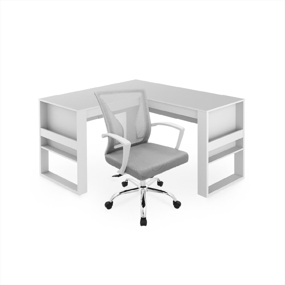 Set De Escritorio Y Silla De Oficina Atenas Bonno img #1