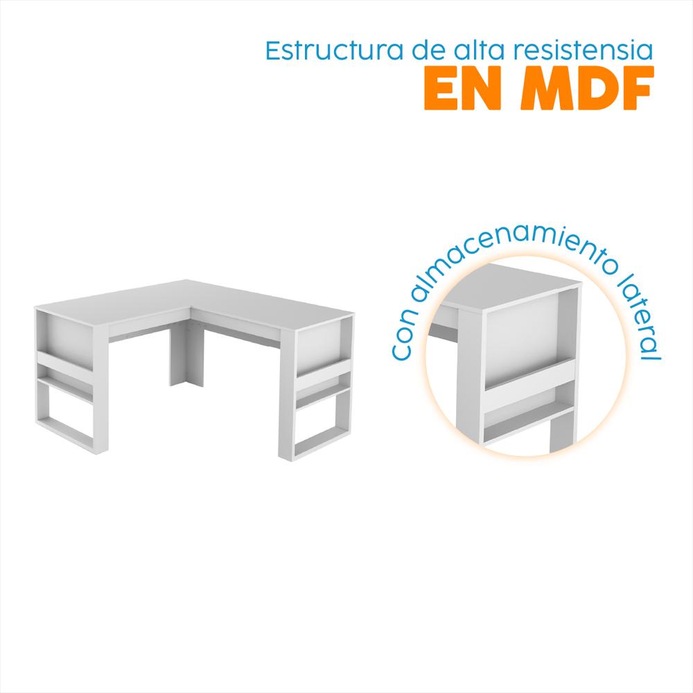 Set De Escritorio Y Silla De Oficina Atenas Bonno img #3