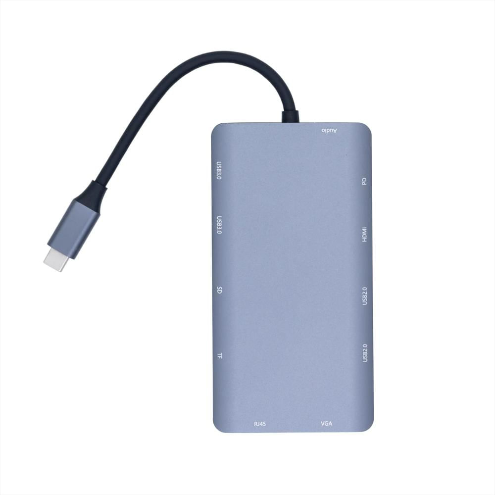 Adaptador Hub Usb C 11 En 1 Essential img #3