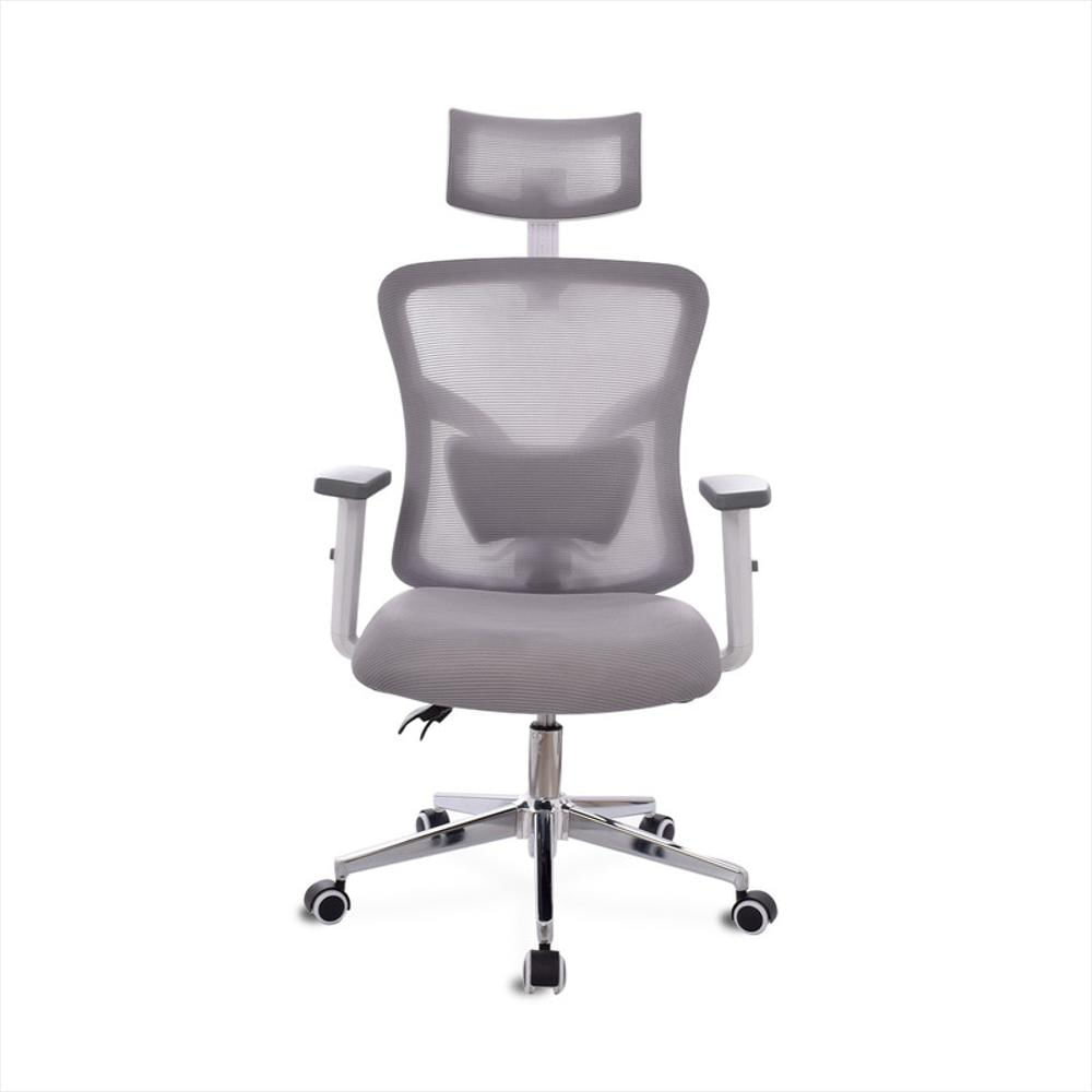 Silla De Escritorio Con Cabecero Fone Ultra Gris Bonno img #1