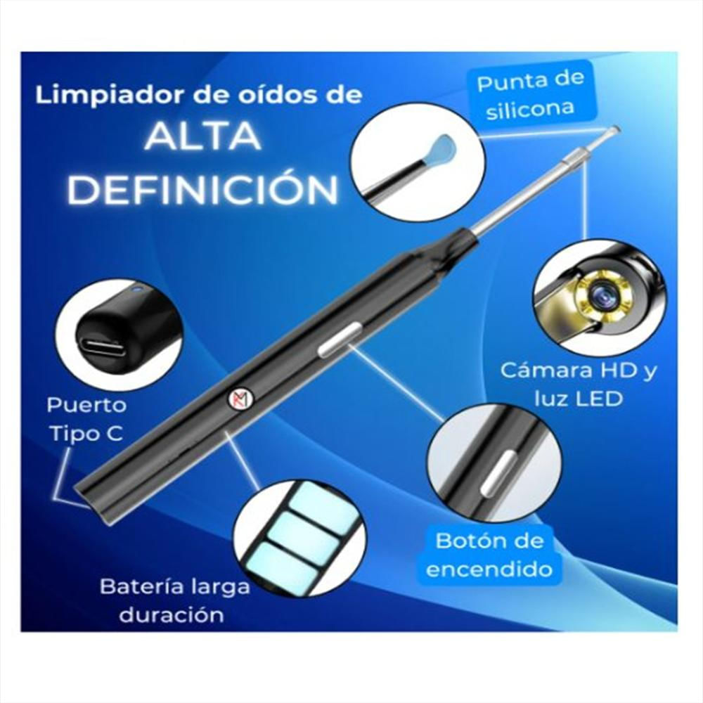 Limpiador De Oídos Inteligente Con Cámara Hd Y Wifi img #4