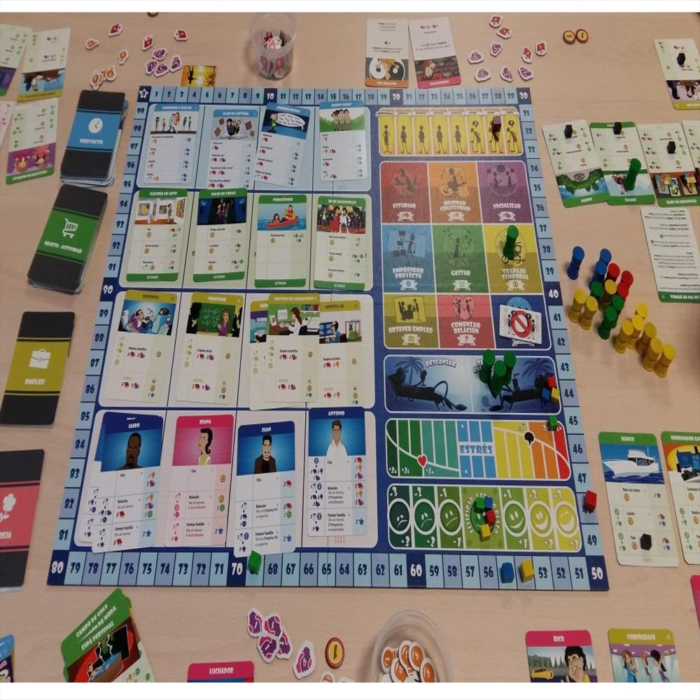 Juego De Mesa La Búsqueda De La Felicidad img #2