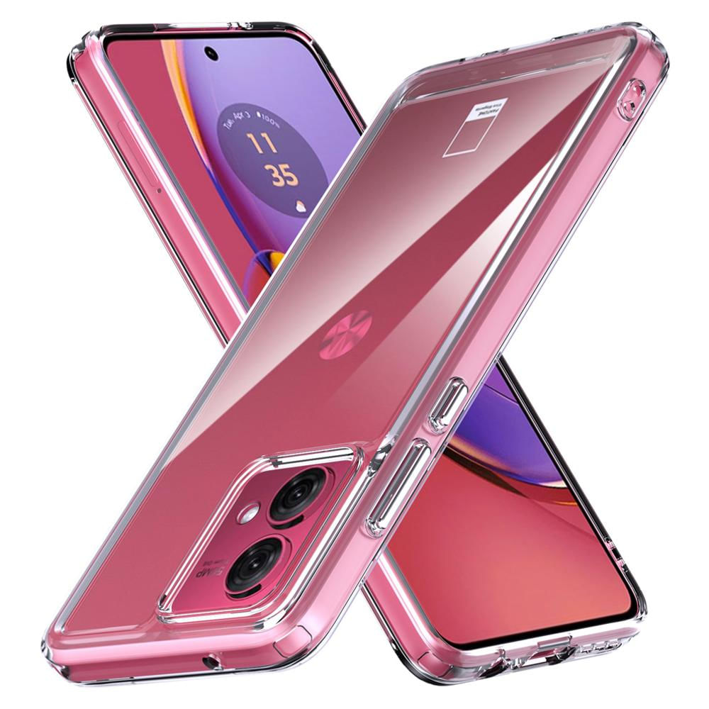 Funda Rígida Transparente Antichoque Para Motorola Moto G84 img #1