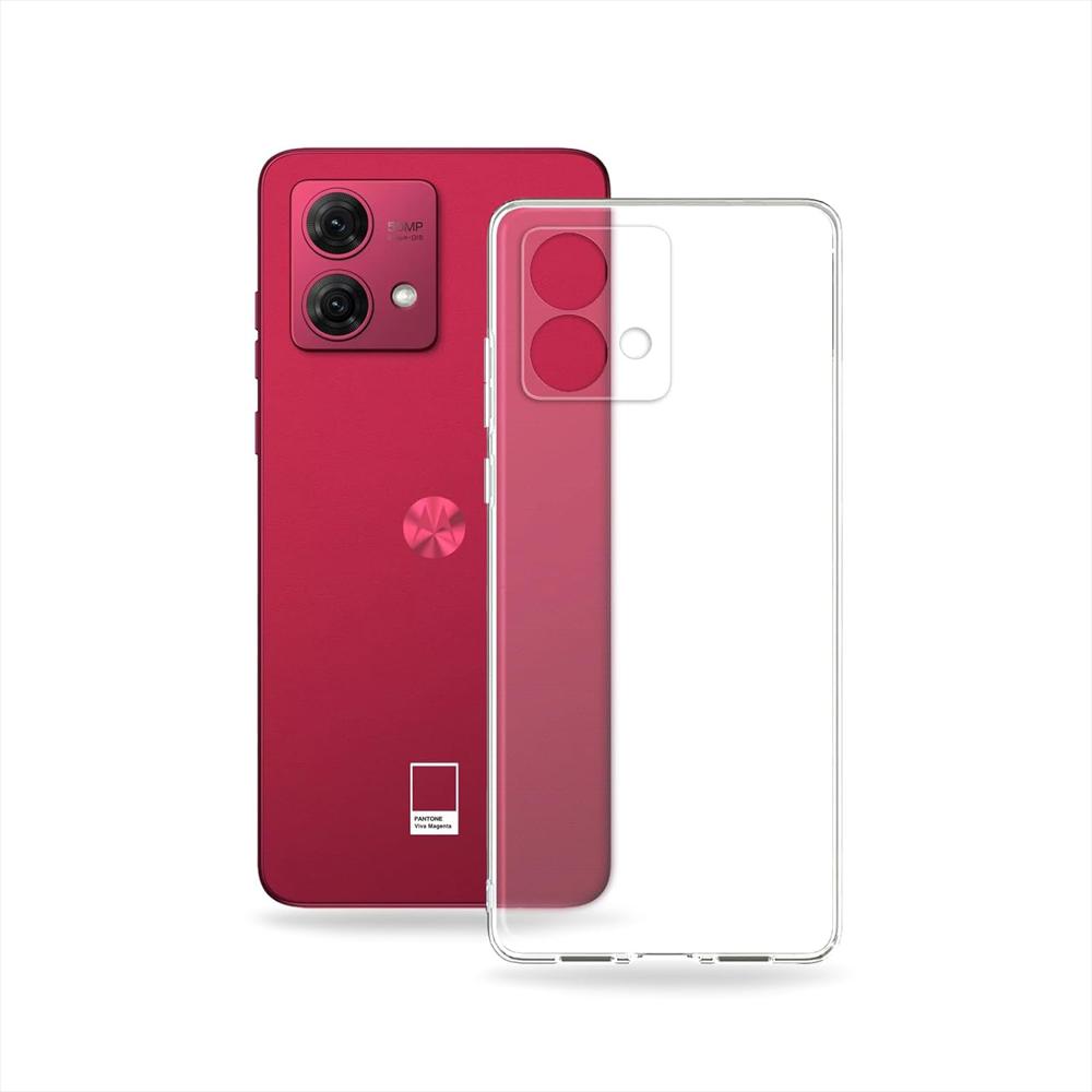 Funda Rígida Transparente Antichoque Para Motorola Moto G84 img #2