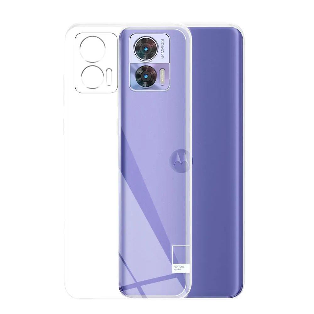 Funda Rígida Transparente Antichoque Para Motorola Edge 30 Neo img #2