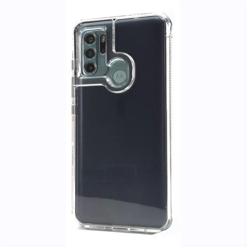 Funda Rígida Transparente Antichoque Para Motorola Moto G60s img #3