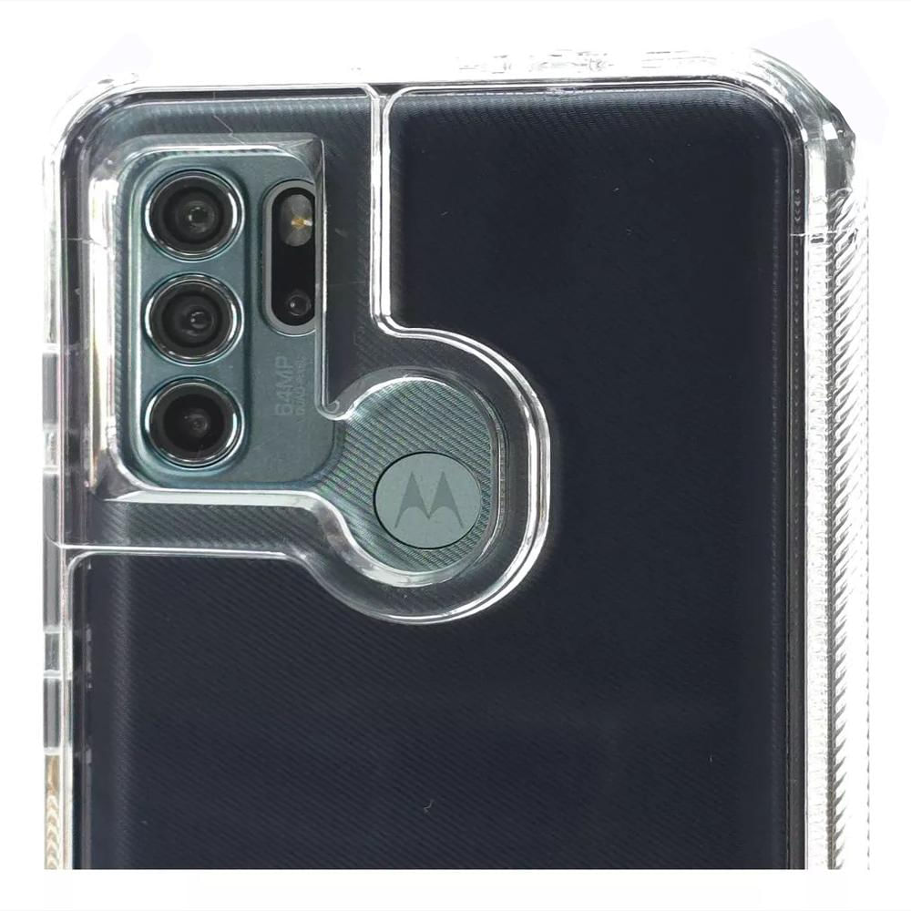 Funda Rígida Transparente Antichoque Para Motorola Moto G60s img #4
