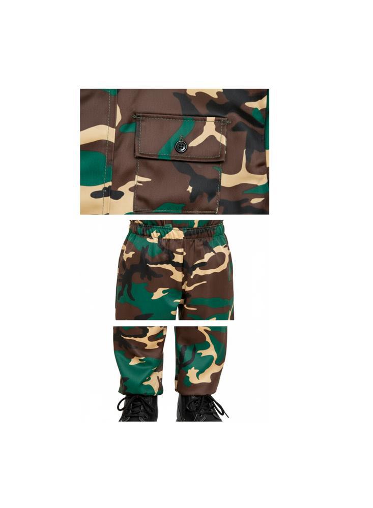 Disfraz Infantil Niño Militar / Soldado Camuflaje img #3