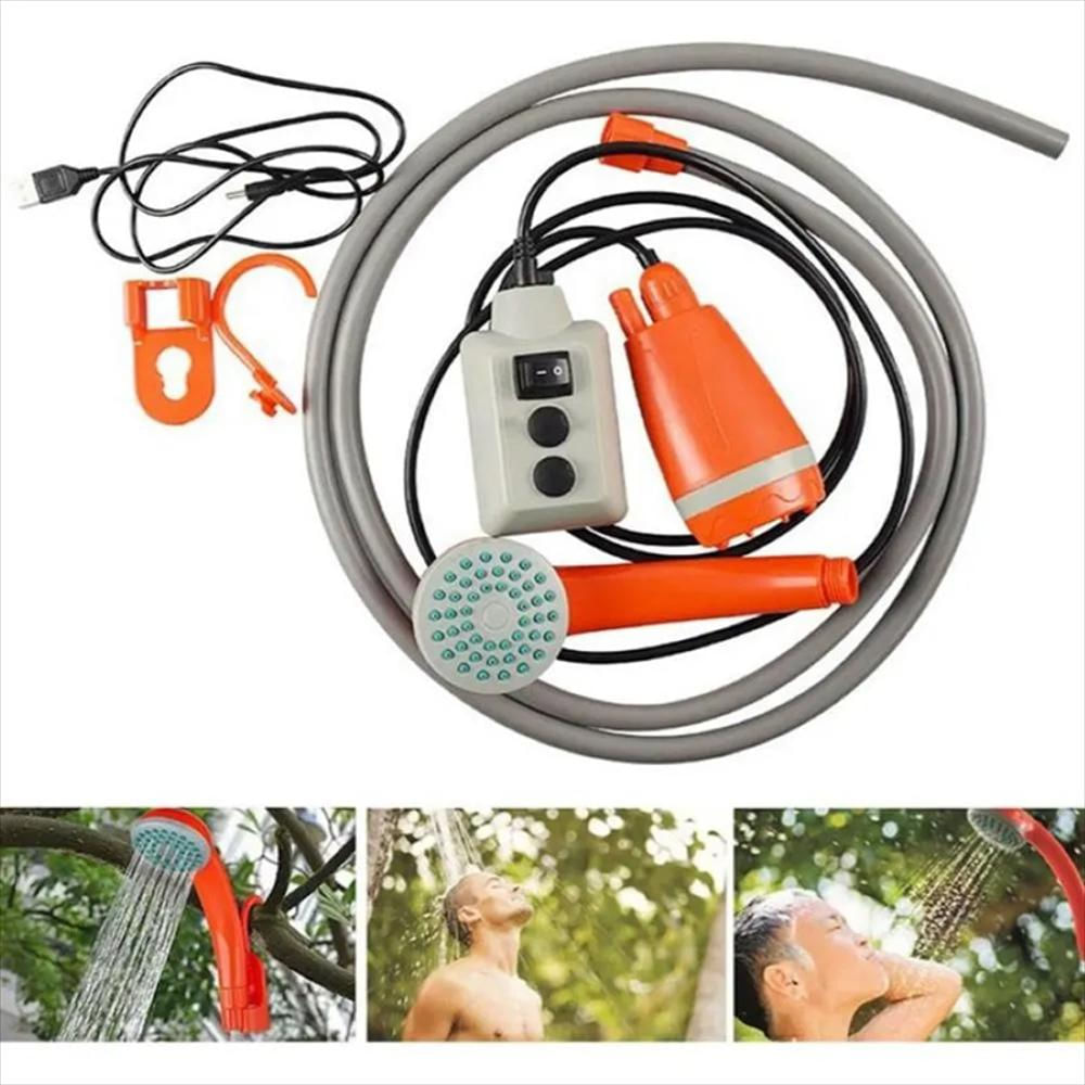 Ducha Portátil Con Balde Plegable 20L img #3