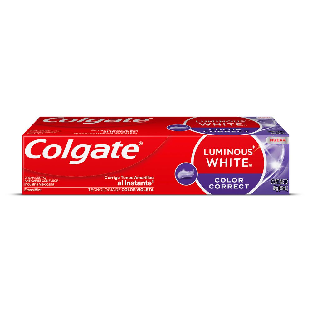 Crema Dental COLGATE Luminous White (66  ml)